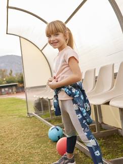 Niña-Ropa deportiva-Leggings deportivos de tejido técnico, para niña
