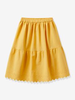 Niña-Faldas-Falda tipo enagua bordada para niña CYRILLUS