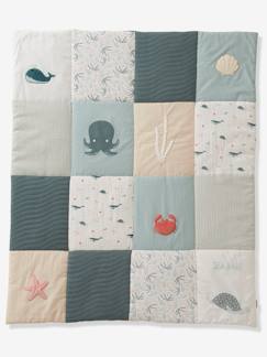 Textil Hogar y Decoración-Ropa de cama niños-Colcha patchwork Bajo el Océano
