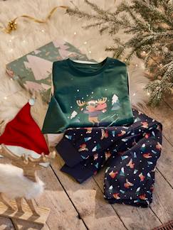 Pijamas de Navidad-Estuche Navidad pijama + gorro para niño