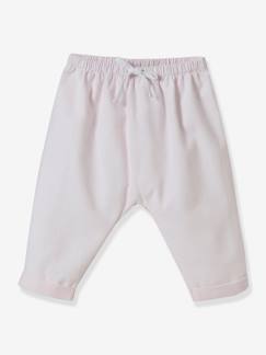 Bebé-Pantalones, vaqueros -Pantalón árabe de punto piqué de algodón para bebé CYRILLUS
