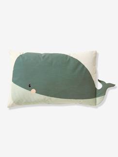 Ecorresponsables-Textil Hogar y Decoración-Funda de almohada Bajo el Océano Oeko-Tex®, para bebé