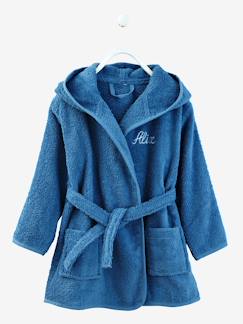Textil Hogar y Decoración-Albornoz infantil personalizable con capucha
