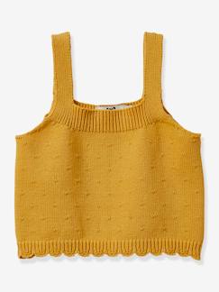 Niña-Jerséis, chaquetas de punto, sudaderas-Jersey top para niña CYRILLUS