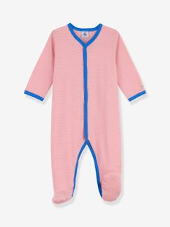 Bebé-Pijamas-Pelele a rayas de algodón orgánico para bebé PETIT BATEAU