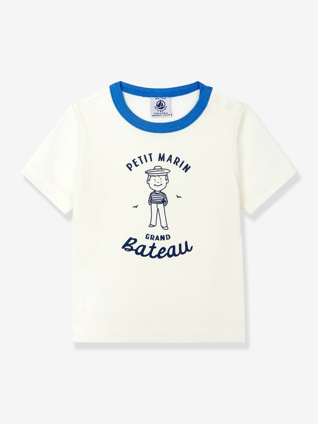 Petit Bateau Camiseta sin Mangas para Niñas 
