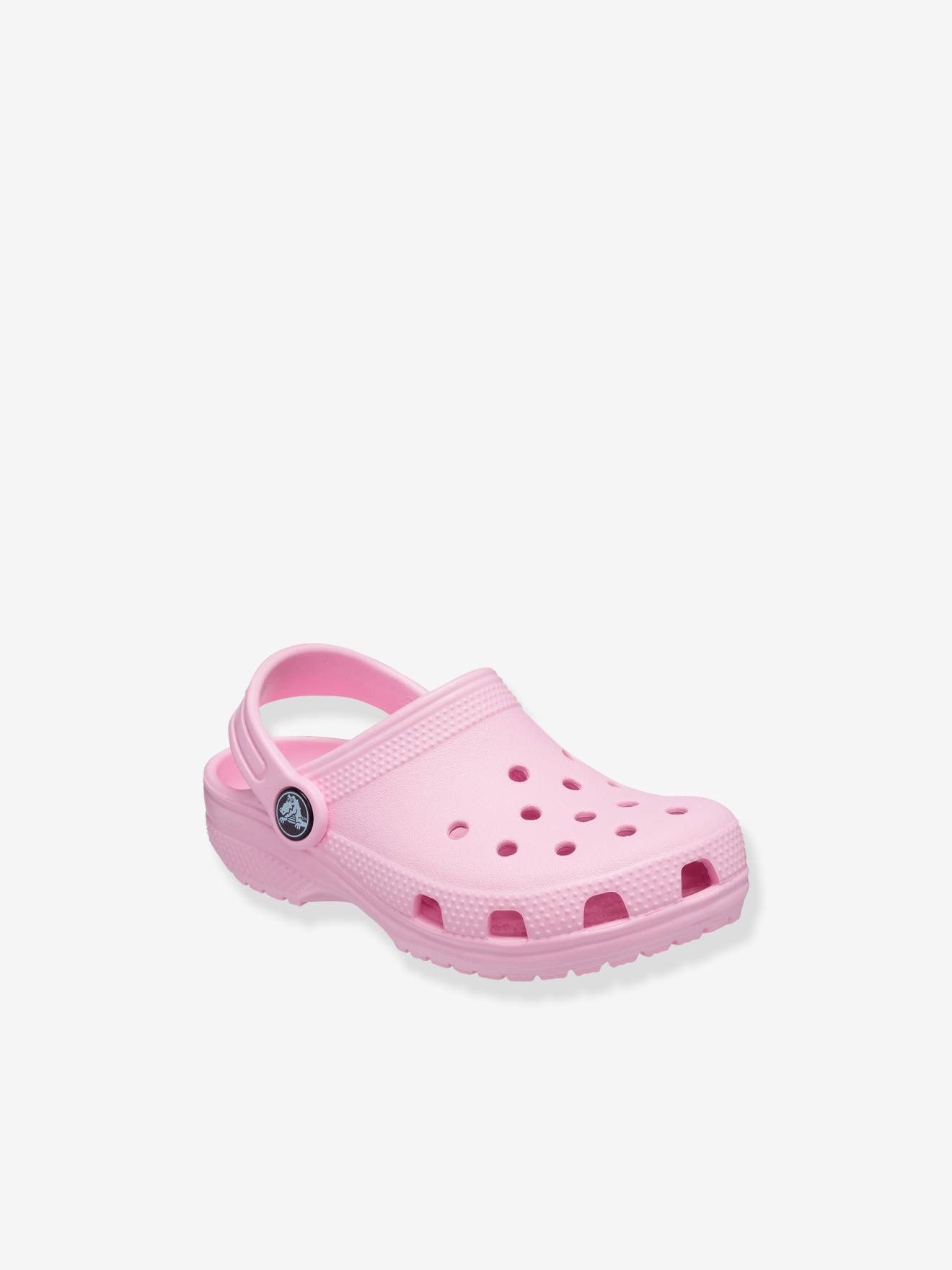 bebé Classic Clog T CROCS™ rosa liso - Crocs
