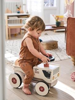 Juguetes- Primera edad-Básculas, andadores, correpasillos y cochecitos-Correpasillos tractor de madera FSC®