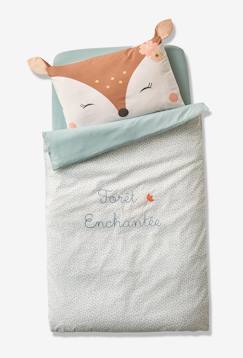 Ideas de Decoración-Funda de almohada para bebé Bosque encantado