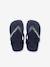 Chanclas Baby Brasil Logo II HAVAIANAS azul+azul marino+rosa chicle 