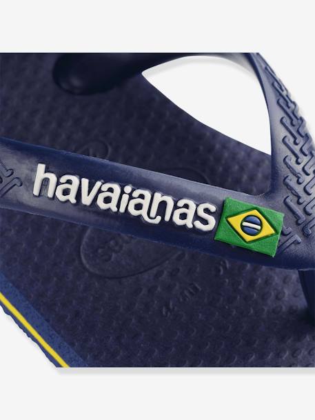 Chanclas Baby Brasil Logo II HAVAIANAS azul+azul marino+rosa chicle 
