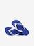 Chanclas infantiles Brasil logo HAVAIANAS azul marino+rosa+tinta+verde 