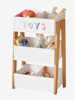 Habitación y Organización-Almacenaje-Muebles de almacenaje-Estantería para cajas de juguetes Toys LÍNEA RETRO