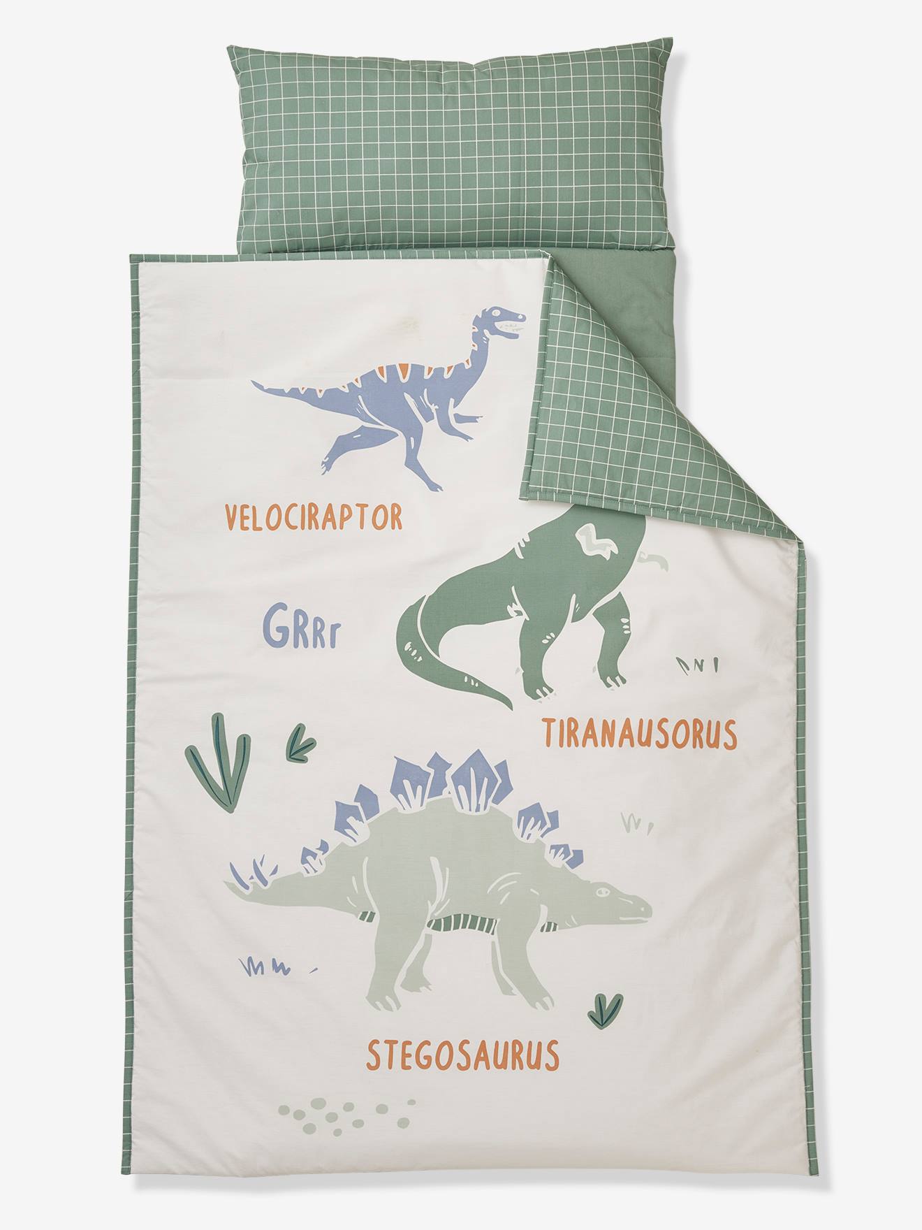 Alfombra De Siesta Para Niños Con Almohada Y Manta - Medidas 125x52 Cm, Diseño Enrollable Con Mango De Dinosaurio. Antipatadas.