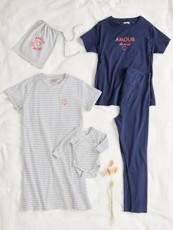 Ropa Premamá-Pijamas y homewear embarazo-Kit maleta de maternidad mamá/bebé para embarazo y lactancia