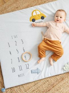 Textil Hogar y Decoración-Ropa de cama niños-Mantas, edredones-Alfombra foto personalizable de gasa de algodón Cochecitos para bebé