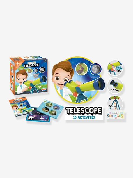 Mini Ciencias - Telescopio - BUKI verde 