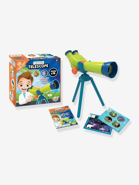 Mini Ciencias - Telescopio - BUKI verde 