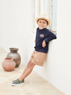 Niño-Shorts y bermudas-Bermudas de felpa para niño