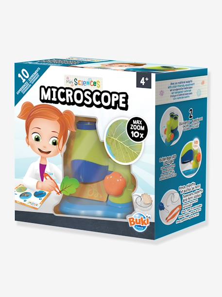 Mini Ciencias - Microscopio - BUKI verde 