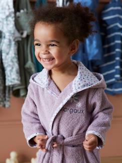 Textil Hogar y Decoración-Albornoz de baño Fleurettes personalizable para bebé