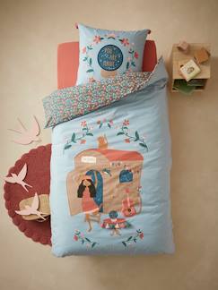 Textil Hogar y Decoración-Ropa de cama niños-Conjunto de funda nórdica + funda de almohada infantil GIPSY ROULOTTE
