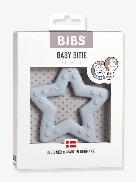 Aro mordedor Baby Bitie Star BIBS azul+beige 