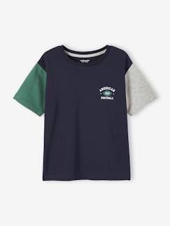 Niño-Ropa deportiva-Camiseta deportiva colorblock, niño