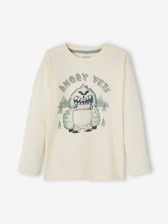 Niño-Camisetas y polos-Camisetas-Camiseta Yeti con aplicación de sherpa, para niño