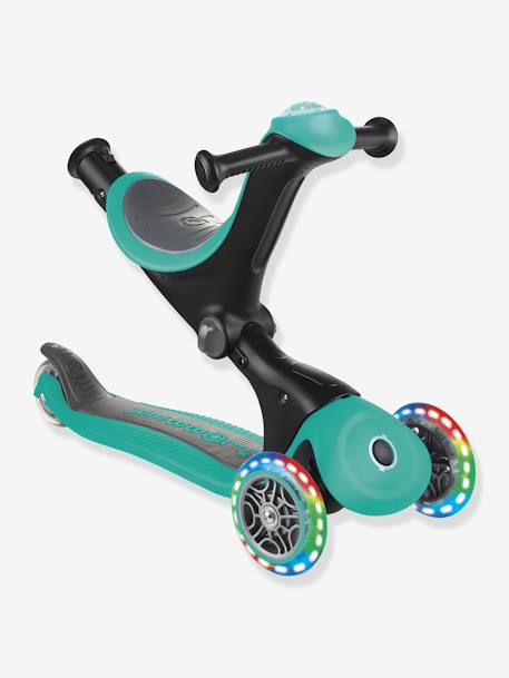 Patinete Go Up Deluxe Play Lights - GLOBBER azul+verde 