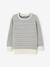 Jersey jacquard para niño BEIGE CLARO LISO CON MOTIVOS 