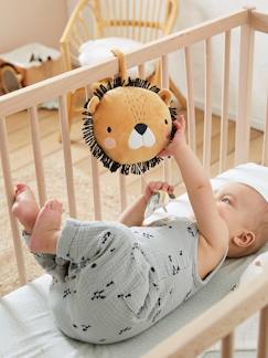 Juguetes- Primera edad-Doudous, peluches y juguetes de tejido-León musical para colgar TANZANIA