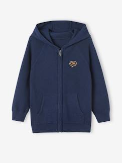 Niño-Jerséis, chaquetas de punto, sudaderas-Chaquetas de punto -Chaqueta de punto bobo con capucha, para niño