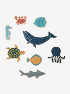 Juguetes- Primera edad-Conjunto de animales marinos de madera FSC®