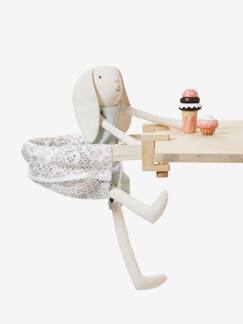Juguetes-Muñecas y muñecos-Muñecos y accesorios-Asiento de mesa para muñeca en tela y madera FSC®