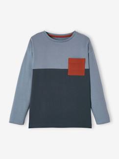 Niño-Camisetas y polos-Camisetas-Camiseta colorblock, para niño