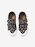 Zapatillas e tela con pieza autoadherente, para niña NEGRO OSCURO ESTAMPADO 