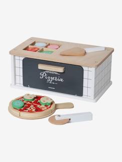 Juguetes-Juegos de imitación-Cocinitas y accesorios de cocinas-Horno de pizza de madera FSC®