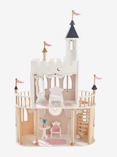 Juguetes-Muñecas y muñecos-Muñecas modelos y accesorios-Castillo de princesas para muñecas modelo de madera FSC®