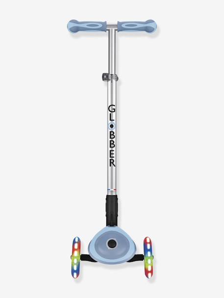 Primo Foldable Lights - Patinete Plegable Luminoso con 3 Ruedas - GLOBBER azul+verde menta 
