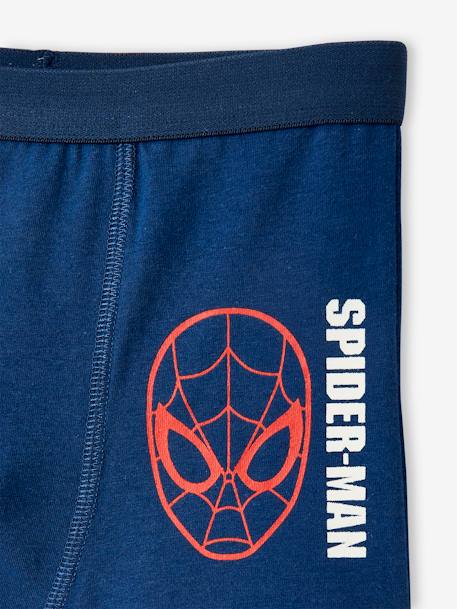 Pack de 3 boxers Marvel® Spiderman AZUL OSCURO LISO 