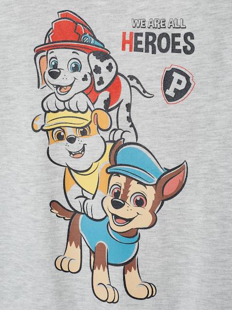 Camiseta de manga larga de la Patrulla Canina® GRIS CLARO LISO CON MOTIVOS 