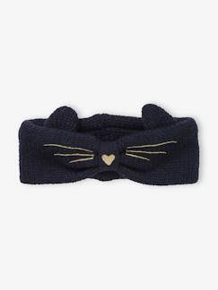 Niña-Accesorios-Gorros, bufandas, guantes-Cinta para el pelo Gato