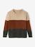 Jersey colorblock para niño BEIGE MEDIO JASPEADO+GRIS MEDIO JASPEADO 