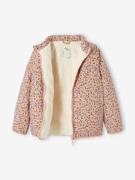 Parka con capucha 3 en 1, niña VERDE MEDIO LISO+VERDE OSCURO LISO+VIOLETA MEDIO LISO 