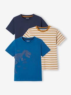Niño-Camisetas y polos-Lote de 3 camisetas surtidas de manga corta, para niño