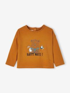 Bebé-Camisetas-Camisetas-Camiseta de oso marino, para bebé