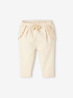 Bebé-Pantalones, vaqueros -Pantalón de felpa para bebé niña