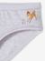 Pack de 5 braguitas Disney® Bambi MARRON CLARO LISO CON MOTIVOS 