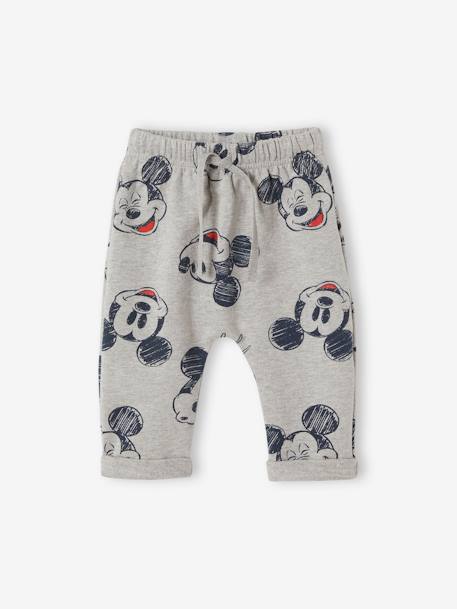 Pantalón con forma pantalón árabe Mickey® bebé GRIS MEDIO LISO CON MOTIVOS 